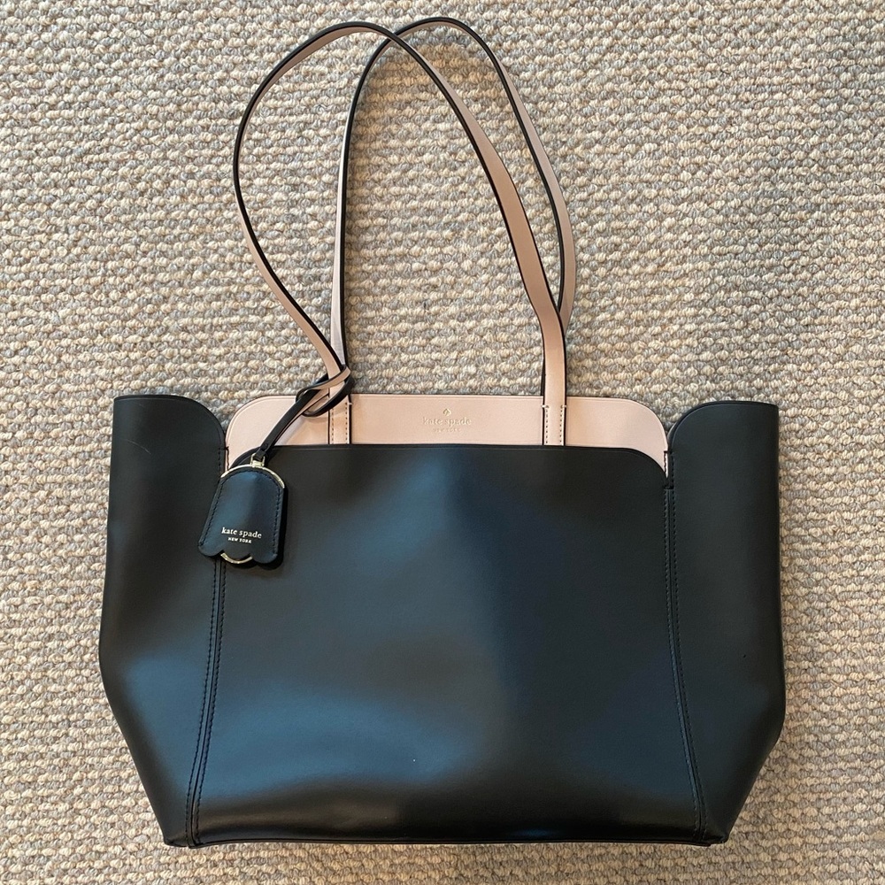 Kate Spade Black and Pink Tote Bag